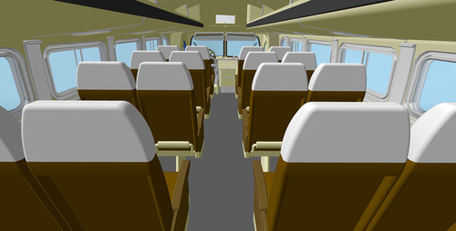 1947 GMC PD3751 Silverside Greyhound Bus (New Tool) 1/35 Roden