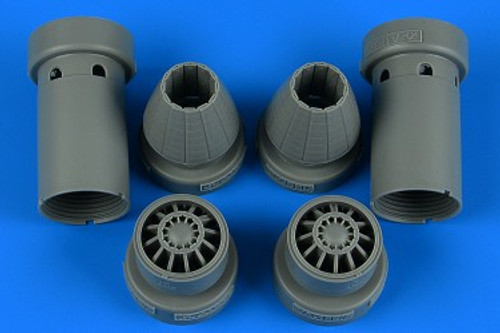 F/A-18E/F Super Hornet Exhaust Nozzles Closed For MGK (Resin) 1/48 Aires