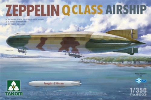 Zeppelin LZ45/LZ58 Naval Raiders P-Class German Airship 1