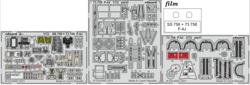 F 4J for FNM (Painted) 1/72 Eduard