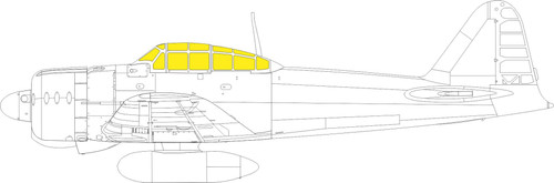 A6M2 TFace for EDU 1/48 Eduard Masks