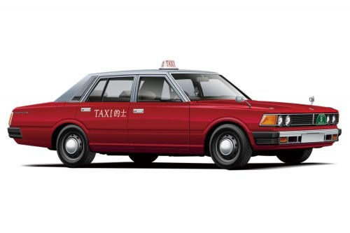 1979 Datsun 220C Taxi 1/24 Aoshima