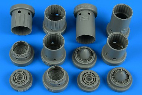 F-4E/EJ/F/G/J/S Phantom II Exhaust Nozzles For HSG (Resin) 1/48 Aires