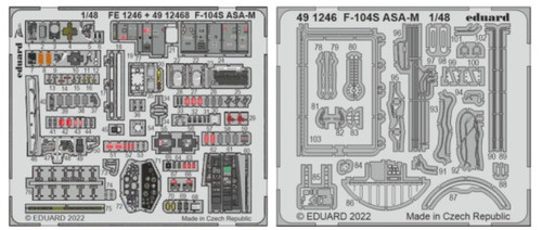 F-104S ASA-M for KIN (Painted) 1/48 Eduard