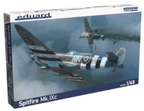 WWII Spitfire Mk IXc British Fighter (Wkd Edition Plastic Kit) 1/48 Eduard