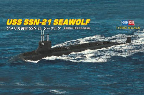 USS Seawolf SSN-21 Attack Submarine 1/700 Hobby Boss