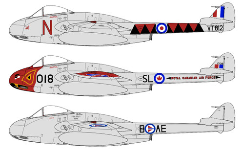 DeHavilland Vampire F3 Fighter Aircraft 1/48 Airfix