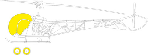 OH-13 TFace for ITA 1/48 Eduard Masks