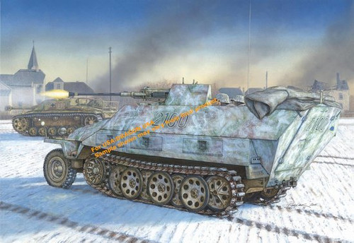 SdKfz 251/17 Ausf D Tank w/2cm Flak 38 Gun 1/35 Dragon