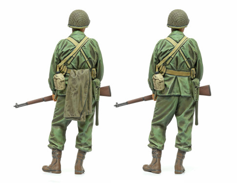 WWII US Infantry Scout Soldiers (5) 1/35 Tamiya (TAM35379)