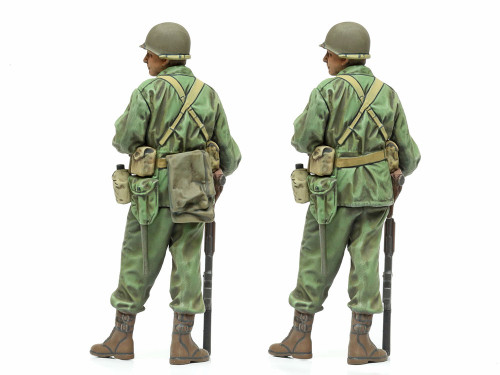 WWII US Infantry Scout Soldiers (5) 1/35 Tamiya (TAM35379)