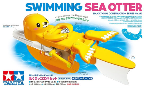Swimming Sea Otter Educational Construction Kit Tamiya (TAM70250)