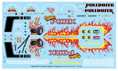1978 Chevy Blazer Pulldozer 1/24 Revell