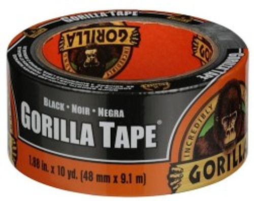 10yd Gorilla Black Tape, Roll (1.88" wide) Gorilla Glue