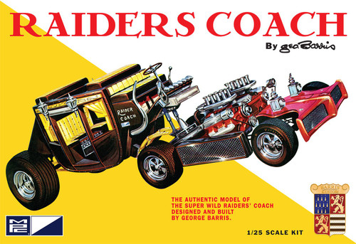 George Barris Raiders Coach 1/25 MPC Models (MPC977)