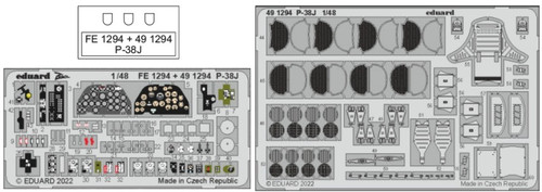 P-38J for TAM (Painted) 1/48 Eduard