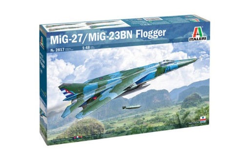 MiG-27/MiG-23BN Flogger Fighter 1/48 Italeri