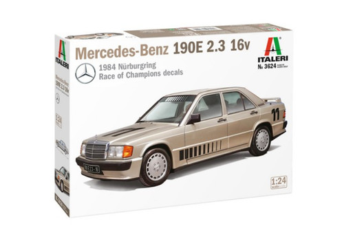 Mercedes Benz 190E 2.3 16V Car 1/24 Italeri