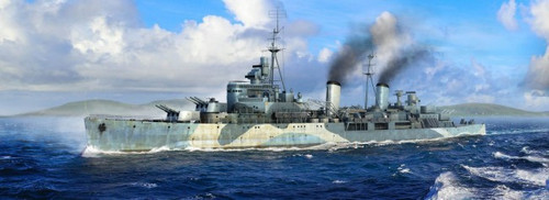 HMS Belfast British Light Cruiser 1942 1/700 Trumpeter