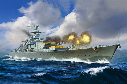 値下げ　Vittorio Veneto 1940 1/700スケール 1/700 Trumpeter RN Vittorio Veneto Italian Navy Battleship