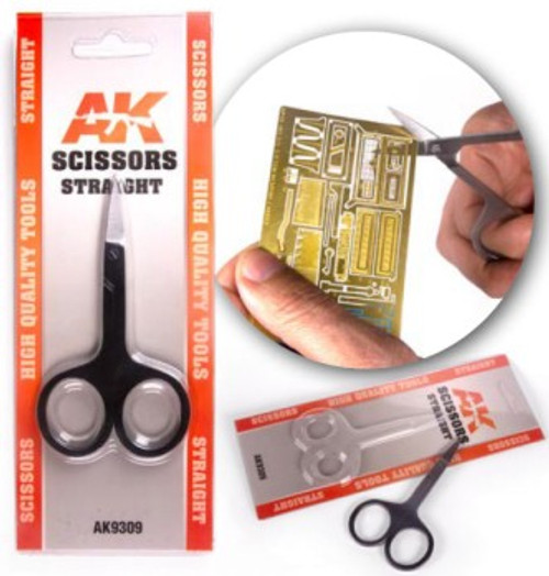 Straight Scissors for Photo-Etched AK Interactive