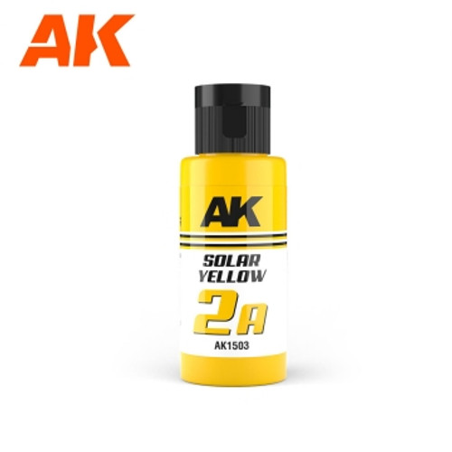 Dual Exo: 2A Solar Yellow Acrylic Paint 60ml Bottle AK Interactive