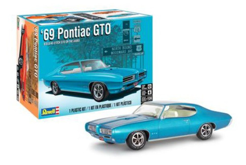 1969 Pontiac GTO 1/24 Revell