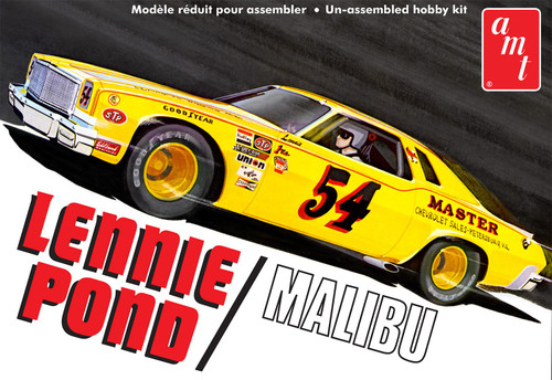 Lennie Pond 1974 Chevy Malibu Stock Car 1/25 AMT Models
