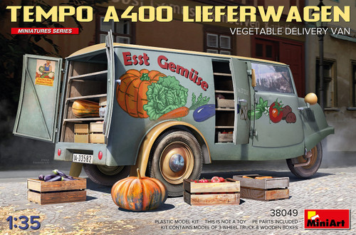 German Tempo A400 Lieferwagen Vegetable Delivery Van 1/35 Miniart
