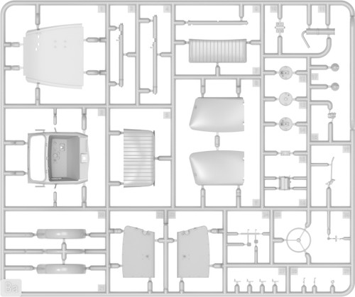 German Tempo A400 Lieferwagen Vegetable Delivery Van 1/35 Miniart