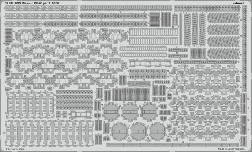 USS Missouri BB-63 for HBO 1/350 Eduard