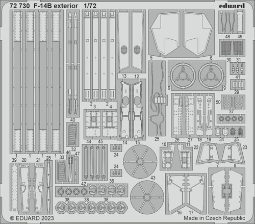 F-14B Exterior for ACY 1/72 Eduard