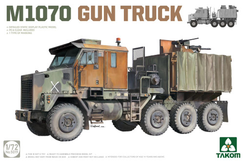 M1070 Gun Truck 1/72 Takom (TAO5019)