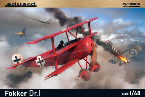 Fokker Dr I German Triplane Fighter (Profi-Pack Plastic Kit) 1/48 Eduard