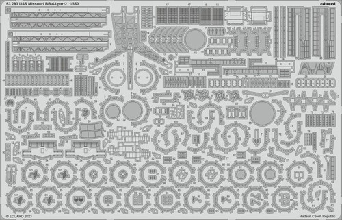 USS Missouri BB-63 Part 2 for HBO 1/350 Eduard