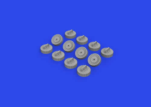 Lewis 97-Cartidges Ammo Magazines (Resin) 1/48 Eduard