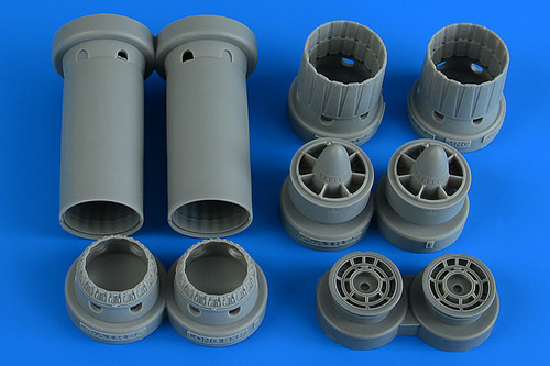 F-4E/G Phantom II Exhaust Nozzles For MGK 1/48 Aires