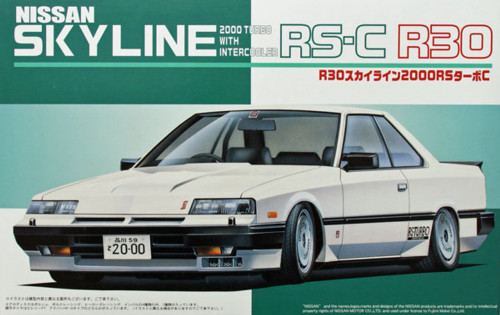 Nissan Skyline 2000 RS-X Turbo R30 2-Door Car 1/24 Fujimi