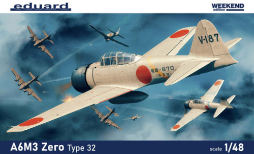 マルシン 1/48 零式艦上戦闘機32型 A6M3 ZERO FIGHTER 三菱 A6M3 零式艦上戦闘機 32型 第204航空隊 (プラモデル