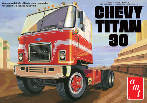 Chevy Titan 90 Cabover 1/25 AMT Models