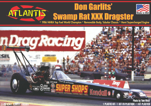 Don Garlits Swamp Rat XXX Dragster 1/25 Atlantis Models