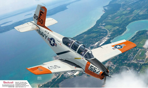T-34B Mentor VT-5 Training Air Wing USN Aircraft 1/48 Academy