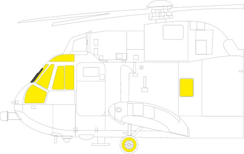 Sea King for ARX 1/48 Eduard Masks