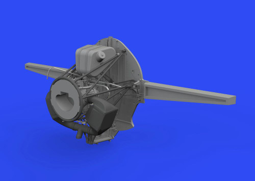 Aircraft- FM-1 Wheel Bays for EDU (Resin) 1/48 Eduard