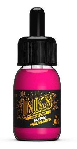 Inks: Pure Magenta Acrylic 30ml Bottle AK Interactive