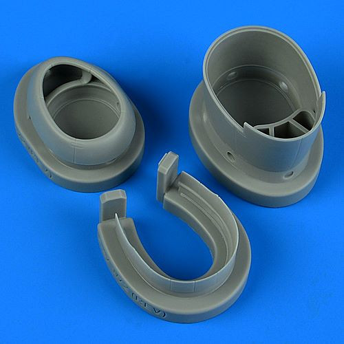 P-47D/M Thunderbolt Cowling & Cooling Flaps Closed For RVL 1/72 Quickboost