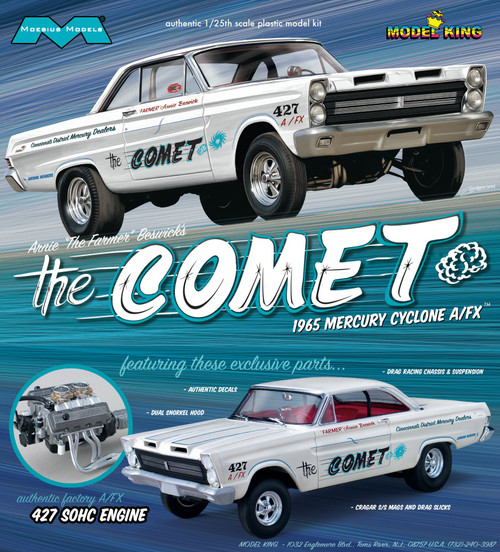 1965 Mercury Comet Cyclone 1/25 Moebius