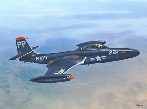 F2H-2P Banshee USN/Marines Photo Recon Fighter Korea 1952-54 1/72 Sword Models