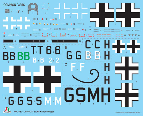 Ju 87G-1 Stuka Kanonenvogel 1/48 Italeri