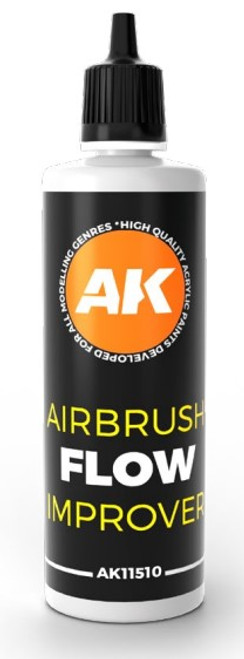 Acrylic Airbrush Flow Improver 100ml Bottle AK Interactive